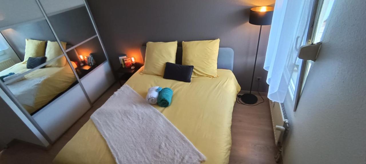 Stylish 1-Bedroom Flat With Beautiful Terrace , For A Cosy Retreat Strazburg Dış mekan fotoğraf